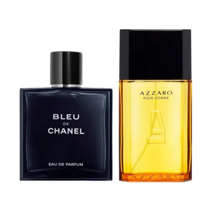 Combo 2 Perfumes Tester - Bleu de Chanel e Azzaro Pour Homme 100ml